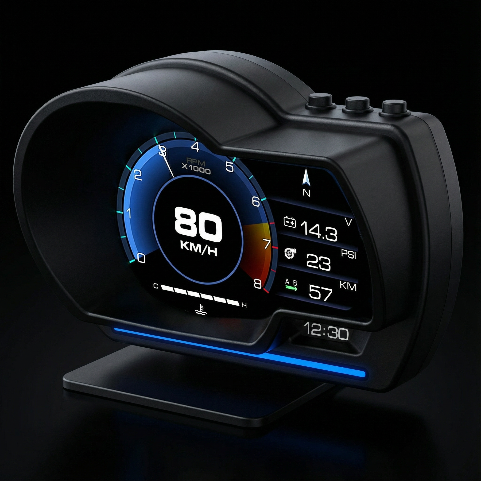 HUD Premium OBD2 + GPS – L’Excellence de la Conduite Intelligente KBauto™