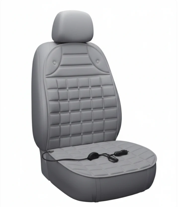 Coussin Chauffant de Siège Auto 12V – Confort & Chaleur Instantanée KBauto™