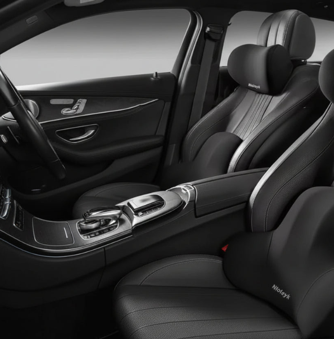 Coussin Cervical & Lombaire en Mousse à Mémoire de Forme KBauto™