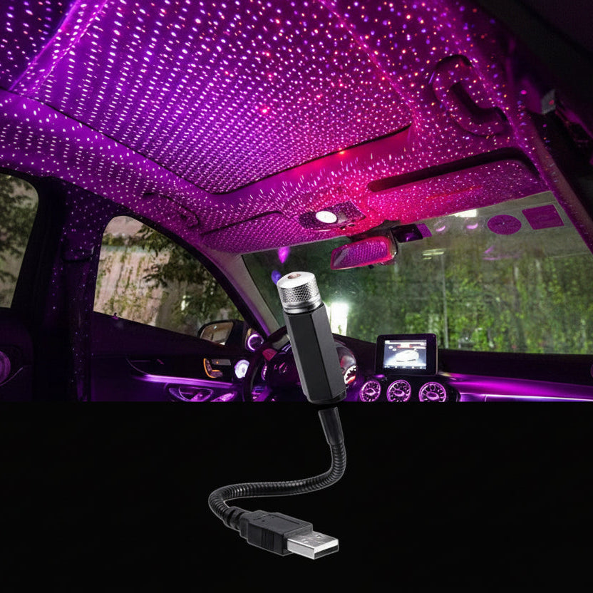 Mini Projecteur LED Ciel Étoilé – Ambiance Galaxy pour Voiture & Maison KBauto™