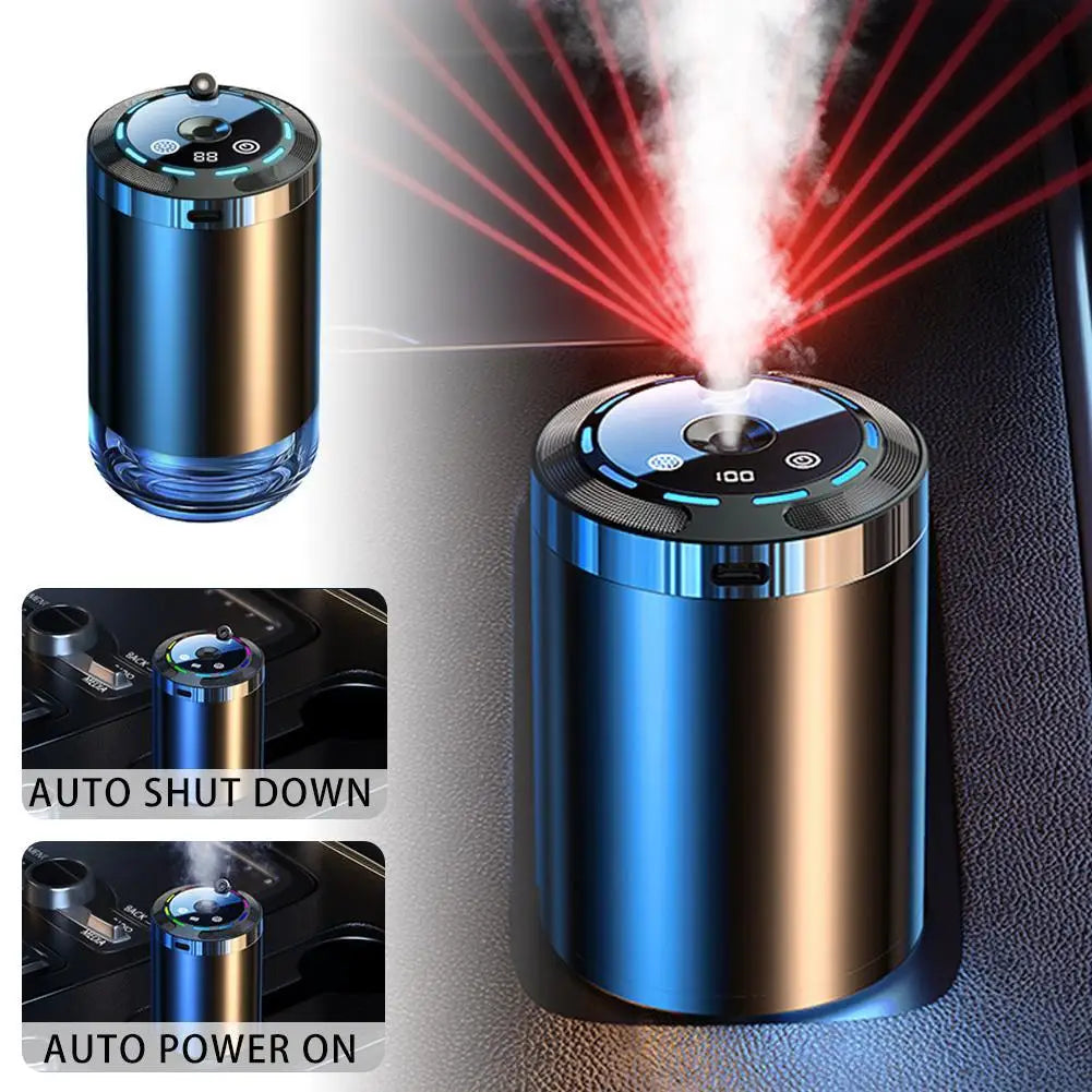 Smart Car Diffuser – Diffuseur de Parfum Rechargeable pour Voiture, 5 Niveaux d’Intensité KBauto™