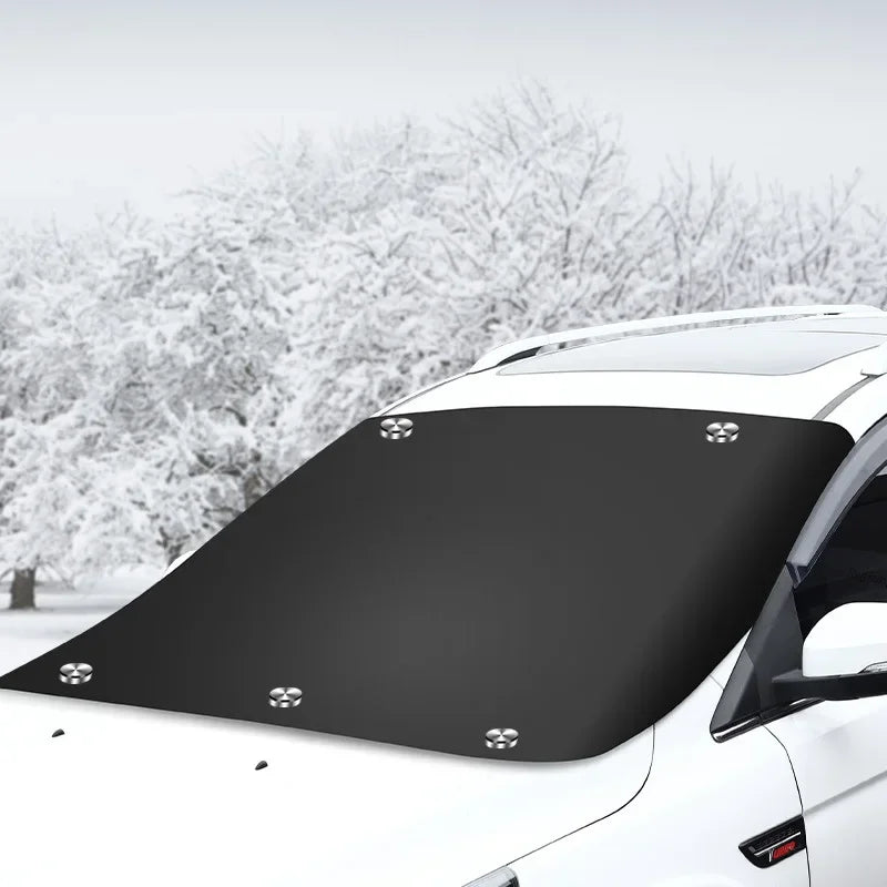 Pare-Soleil & Pare-Neige Magnétique Universel – Protection Totale Toute l’Année KBauto™